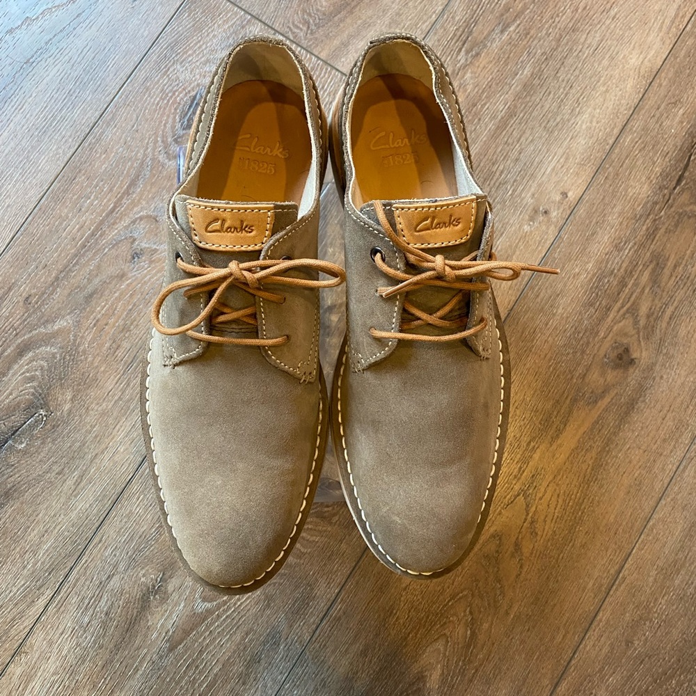Clarks Men’s Suede Oxford Shoe